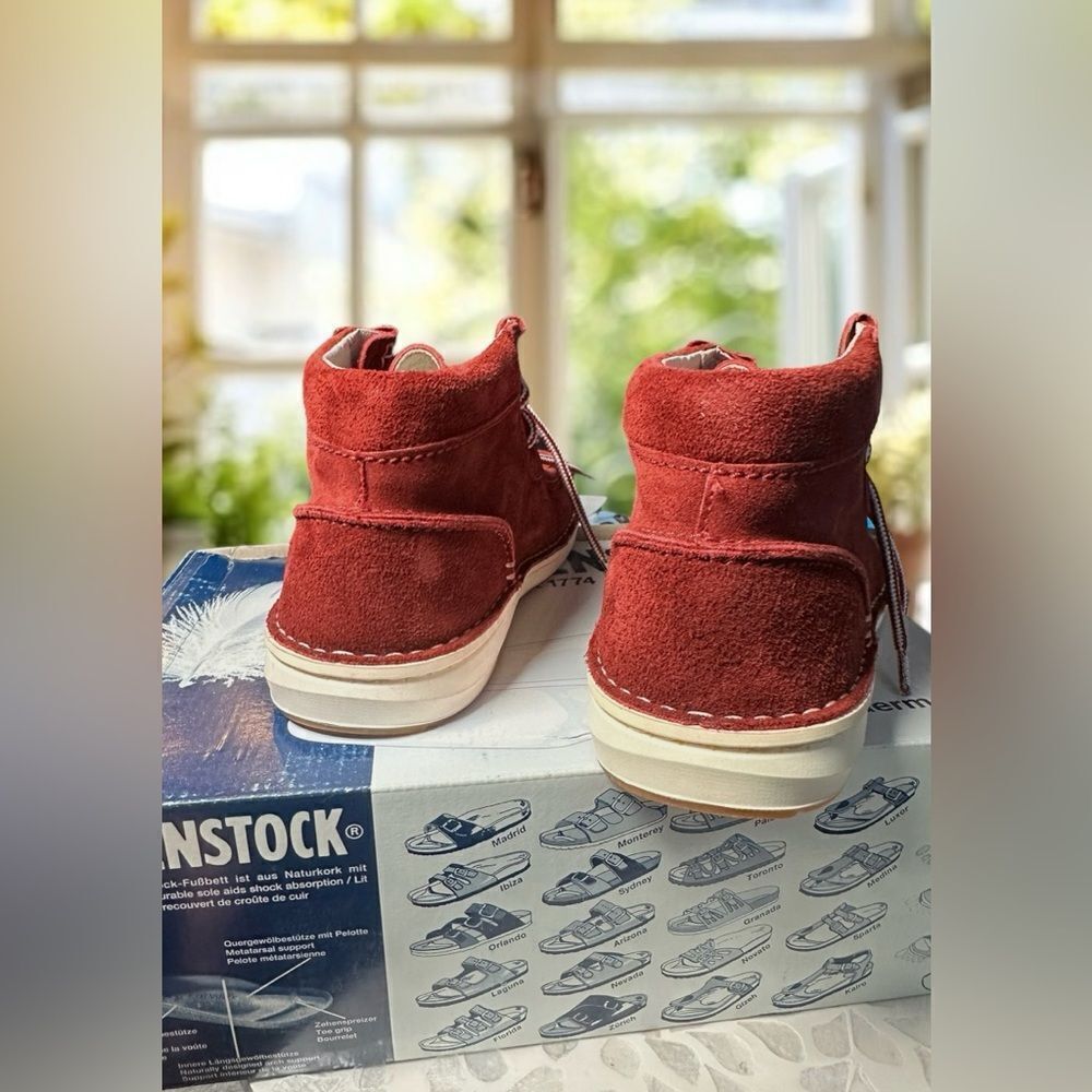 BIRKENSTOCK Leather Pasadena High Ankle Booties Chukkas EU 36 Womens 5 NIB - Picture 9 of 11
